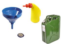 Jerrycans, Cans & Funnels